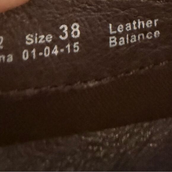 Dansko Olena Metallic Copper Black Loafer 7.5 US 38 EUR Womens Flat Slip On Shoe - Picture 8 of 8